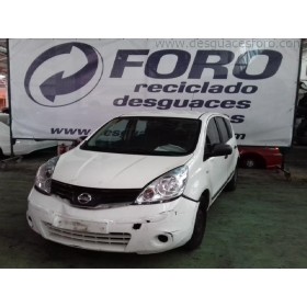 Despiece Nissan Note 5 puertas blanco con golpe delantero 🚗 | Desguaces Foro