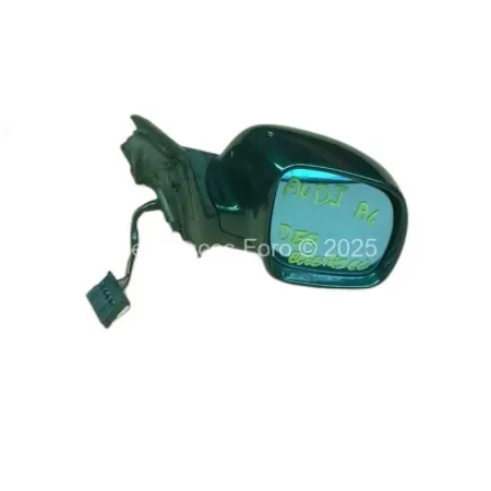 Retrovisor Derecho Eléctrico AUDI A6 Verde