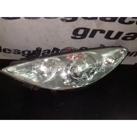 Faro Delantero Izquierdo Peugeot 307  5P   Año 2007  (un poco quemado) ( falta portalamparas intermitente)