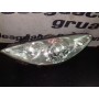 Faro Delantero Izquierdo Peugeot 307  5P   Año 2007  (un poco quemado) ( falta portalamparas intermitente)