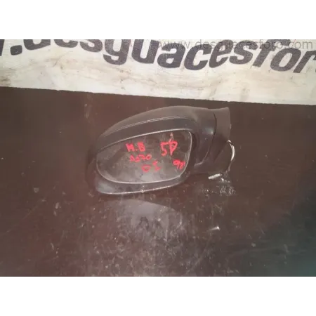 Retrovisor Izquierdo MERCEDES BENZ A170 1998 Negro Plástico (5 pines) | Desguaces Foro