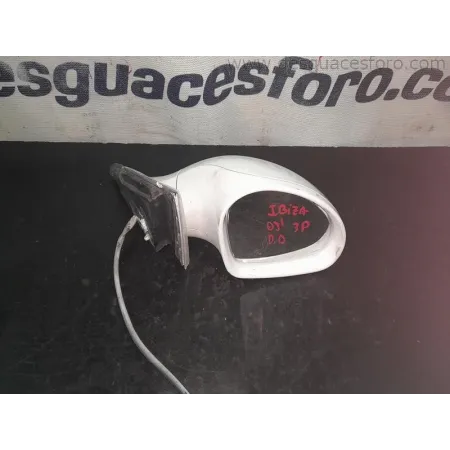 Retrovisor Derecho Seat Ibiza 6L 3P 2003 Blanco | Desguaces Foro