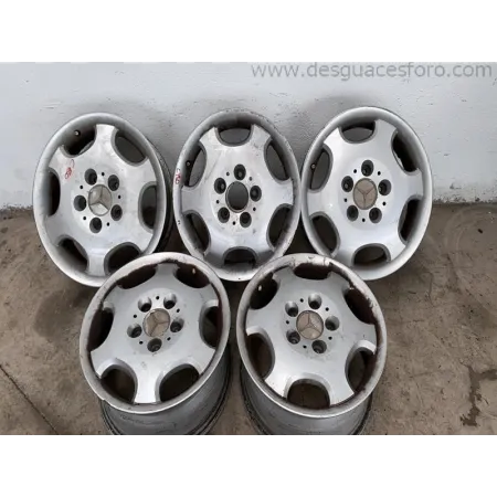 5 Llantas MERCEDES BENZ 15 Pulgadas 5x112 ET37 | Desguaces Foro