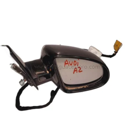 Retrovisor Derecho AUDI A2 Negro (8 pines) | Desguaces Foro