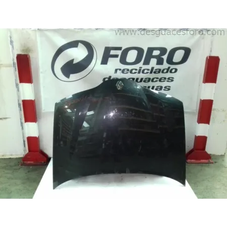 Capó de RENAULT LAGUNA II Negro (algo rayado) | Desguaces Foro