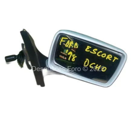 Retrovisor Derecho Manual FORD ESCORT Blanco