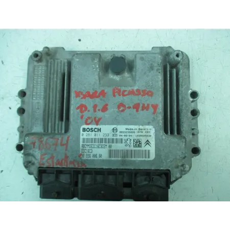 0281011233 9655600680 CENTRALITA DE MOTOR ECU CITROEN XSARA PICASSO