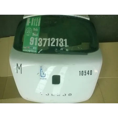 Portón Trasero Seat Toledo Blanco (Con Pegatinas) 2008