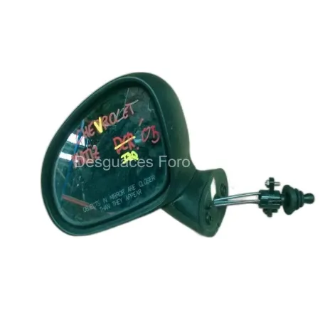 Retrovisor Izquierdo Manual Chevrolet Matiz Plástico