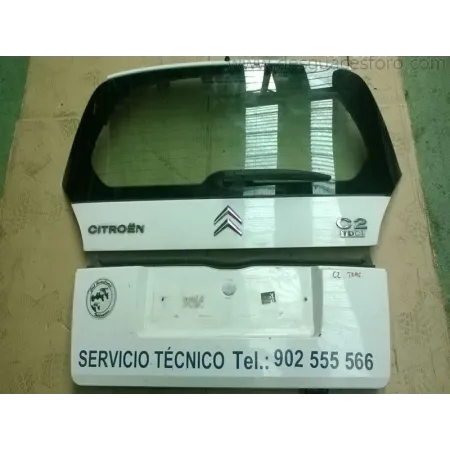 Portón Trasero Citroen C2 Blanco (Dos Piezas) | Desguaces Foro