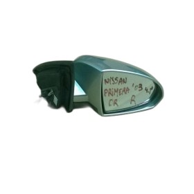 Retrovisor Derecho Eléctrico Nissan Primera 4 Puertas Plata 2003