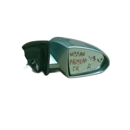 Retrovisor Derecho Eléctrico Nissan Primera 4 Puertas Plata 2003