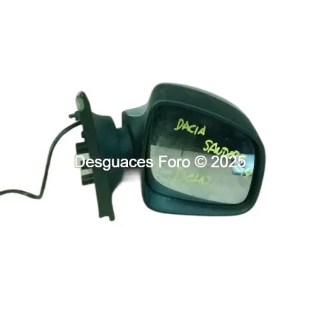 Retrovisor Derecho Eléctrico Dacia Sandero Plata | Desguaces Foro