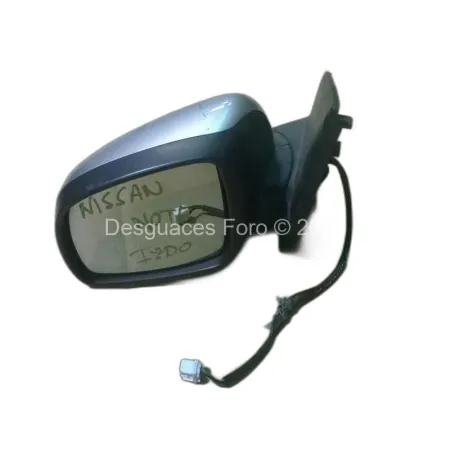 Retrovisor Izquierdo Eléctrico Nissan Note Plata | Desguaces Foro