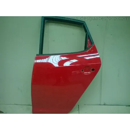 Puerta Trasera Izquierda Seat Ibiza 6J 5 Puertas Roja