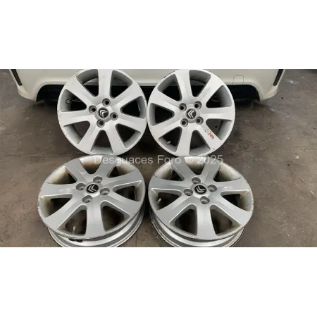 JUEGO 4 LLANTAS CITROEN 15" doble medida (15x4J et35)(15x5J et35)
