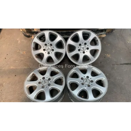 Juego 4 Llantas Mercedes 16" doble medida 5x112 (7Jx16 et37) y (8Jx16 et32)