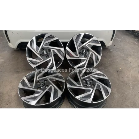 JUEGO 4 LLANTAS HYUNDAI 16" 4x100 6Jx16 et50