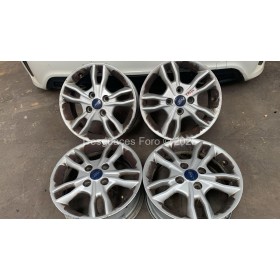 JUEGO 4 LLANTAS FORD 15" 6JX15 ET47,5
