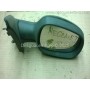 Retrovisor derecho eléctrico Renault Megane I azul/verde