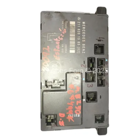 211 820 15 85 UNIDAD DE CONTRO DE PUERTA IZQUIERDA MERCEDES CLASE E 500