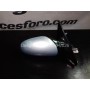 Retrovisor delantero derecho Peugeot 406 Fase II. seis pines. plata