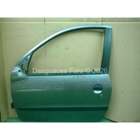 Puerta delantera izquierda Peugeot 206 gris (tres puertas).