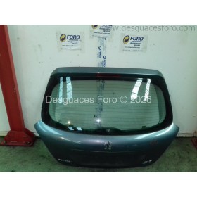 portón trasero Peugeot 207. azul grisáceo (con pequeños golpes)