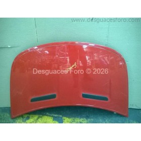 Capó delantero Smart For Four rojo.