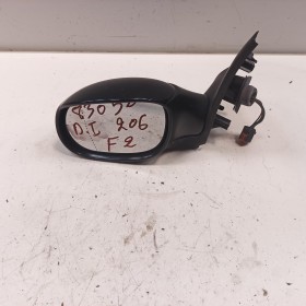 E2 018015 RETROVISOR IZQUIERDO ELÉCTRICO PEUGEOT 206 I FASE II