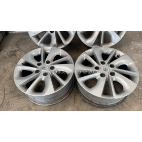 JUEGO 4 LLANTAS RENAULT FLUENCE 16" 5X114,3 6,5JX16 ET47