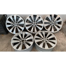JUEGO 5 LLANTAS VOLKSWAGEN PASSAT 17" 5X112 8JX18 ET41