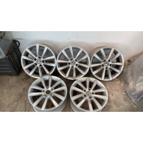 JUEGO 5 LLANTAS VOLSWAGEN PASSAT 17" 5X112 7,5X17 ET47