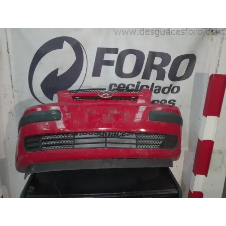 Paragolpes Delantero Hyundai Getz 3P Rojo (Para Pintar)