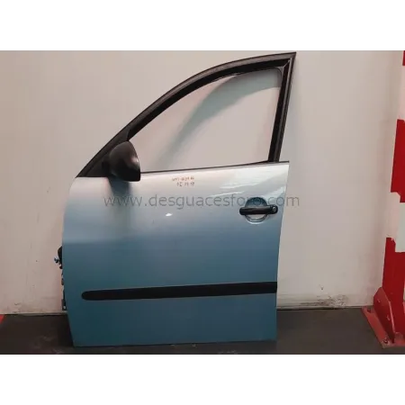 Puerta Delantera Izquierda SEAT IBIZA 6L Azul (elevalunas manual) | Desguaces Foro
