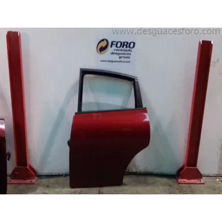 Puerta Trasera Izquierda SEAT LEON II 2005 Granate | Desguaces Foro