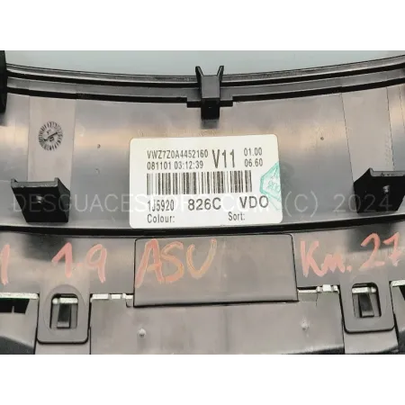 1J5920 Cuadro De Instrumentos  Volkswagen Golf IV F3-11B | Desguaces Foro