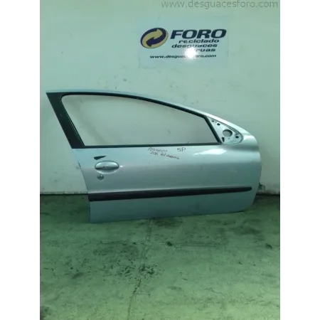 Puerta Delantera Derecha PEUGEOT 206 5 Puertas Azul Claro | Desguaces Foro